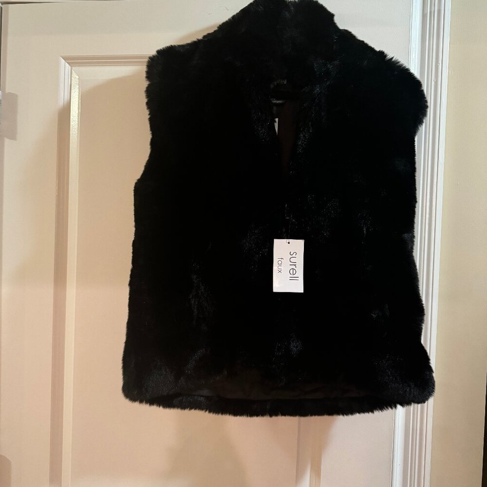 Surell Faux Fur Vest
